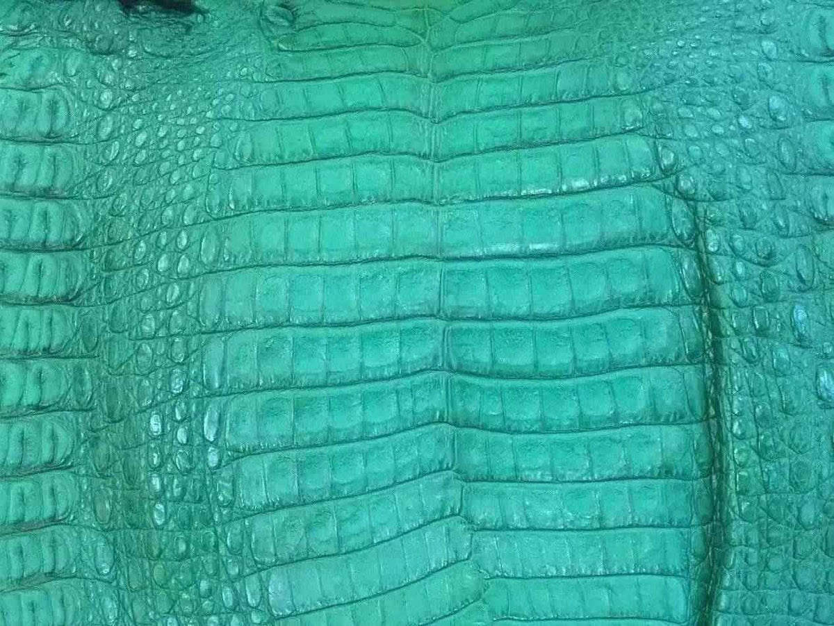 Crocodile Skin Belly Leather Colorway