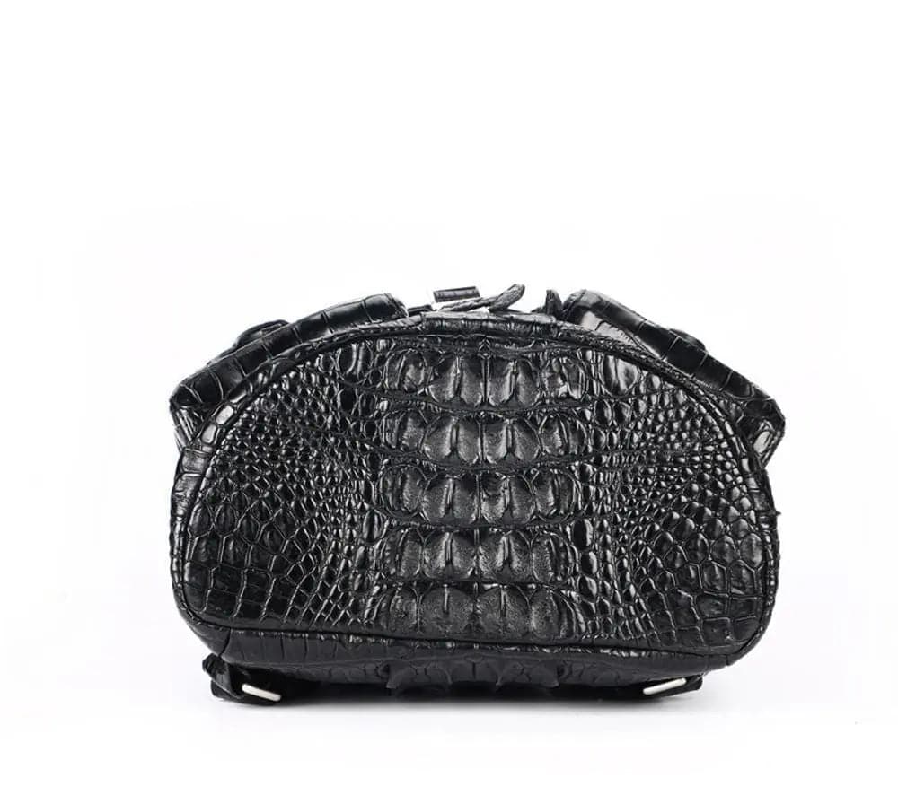Crocodile Leather City Backpack