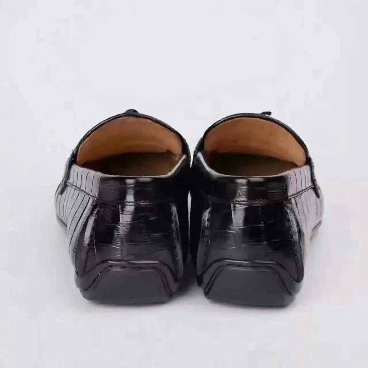 Crocodile Shoes Crocodile Loafer Slip-On Shoes
