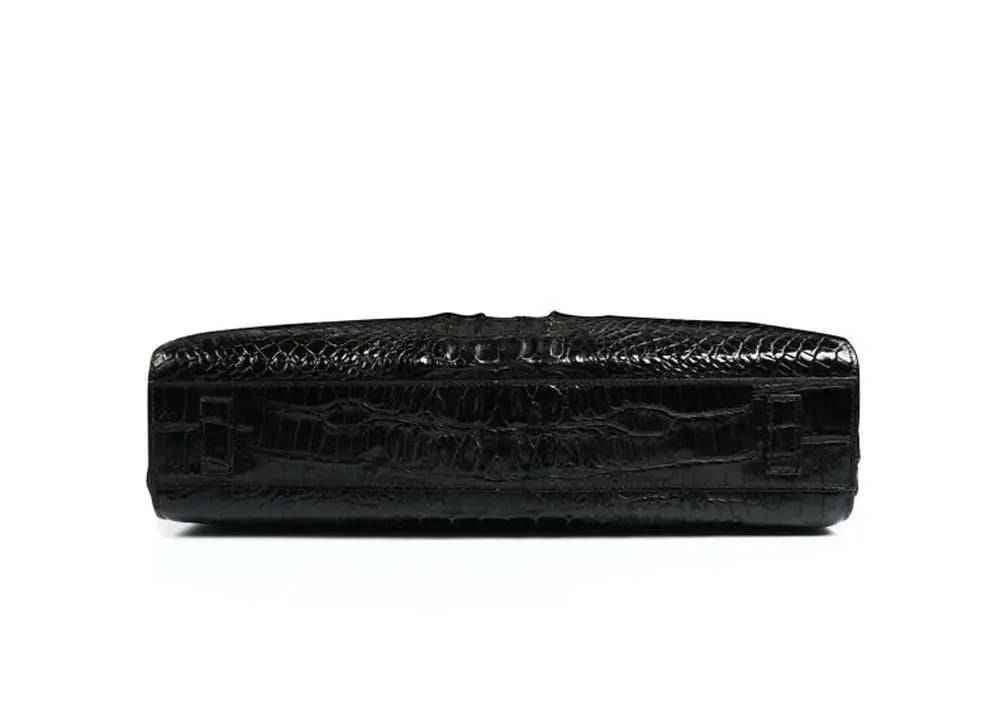 Genuine Crocodile Leather Laptop Briefcase Bag