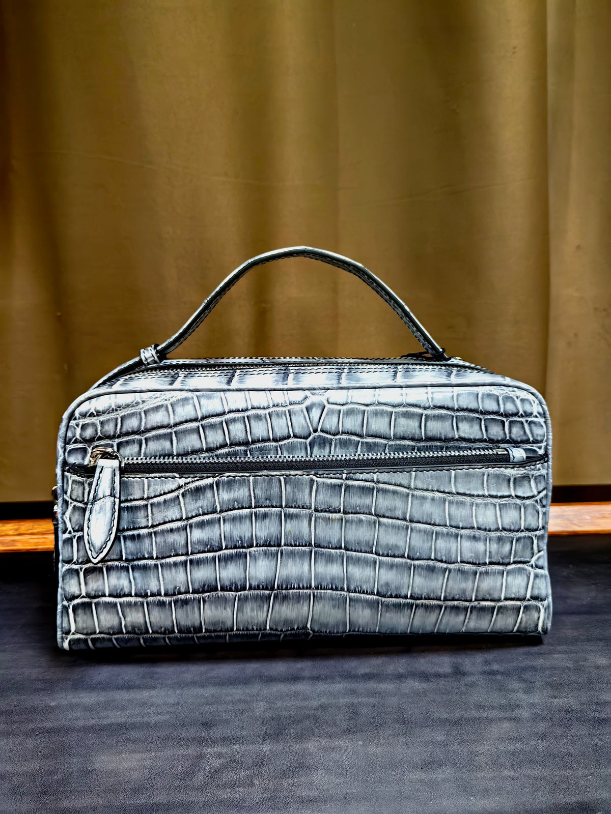 Genuine Crocodile Leather Classic Clutch Bag