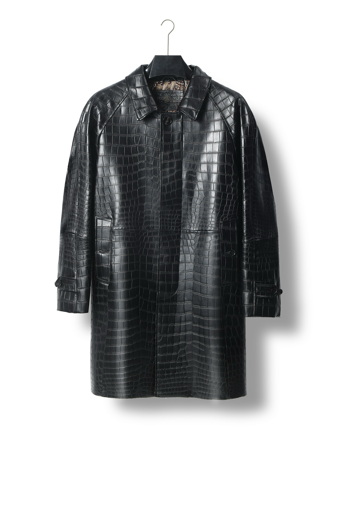 Men's Crocodile Leather windbreaker Nile