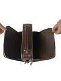 Men Briefcase ,Crocodile Leather Vertical Office Business Bag