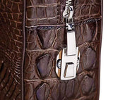 Men's Genuine Crocodile Skin Leather Business Briefcase Bag,Laptop Bags,Business bags