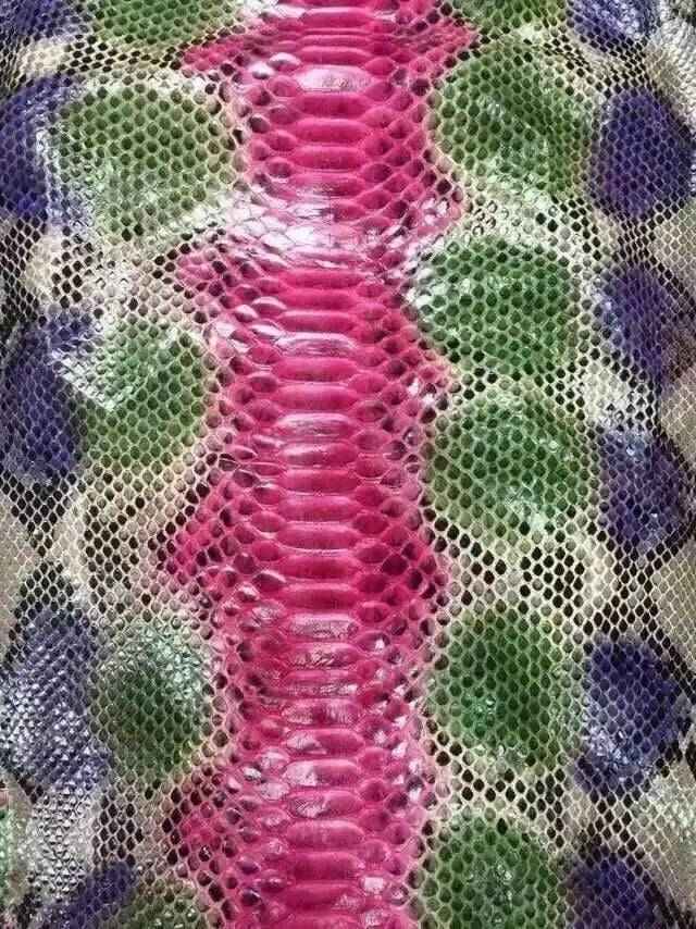 Python Skin Leather Colorway