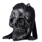 Unisex Kreepsville 3D Skull Backpack Large
