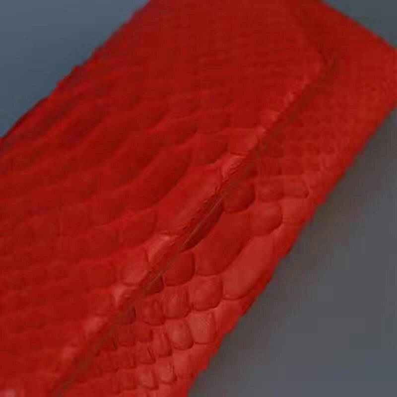 Women's Andy Python Leather Clutch