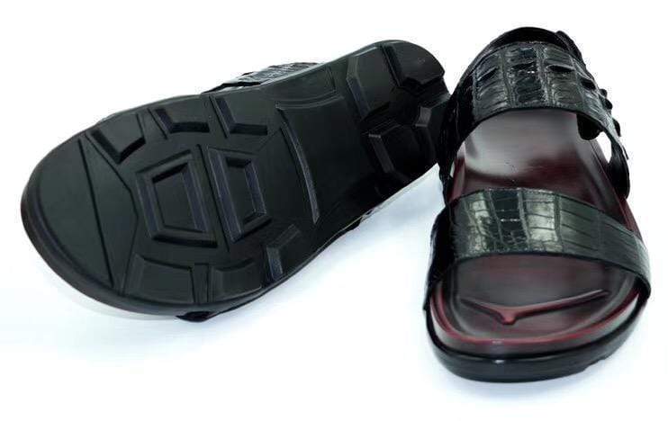 Sandali in pelle di coccodrillo Crocodile Shoes
