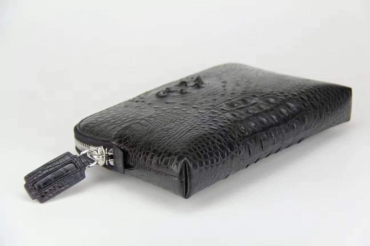 Genuine Crocodile Leather Clutch Bag For Men