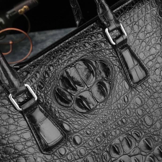 Genuine Crocodile Leather Briefcase