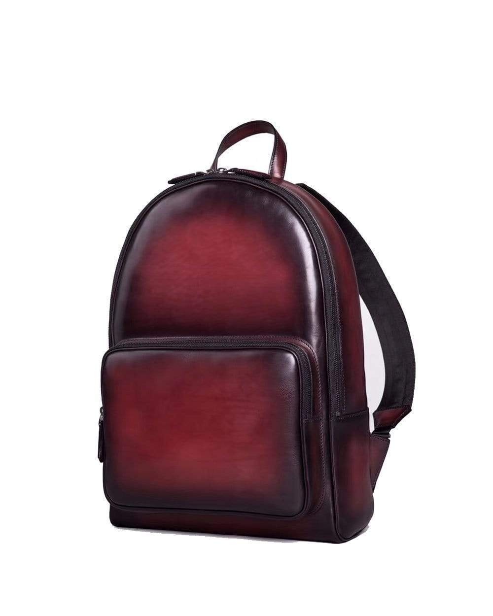 Large Vintage Leather Backpack