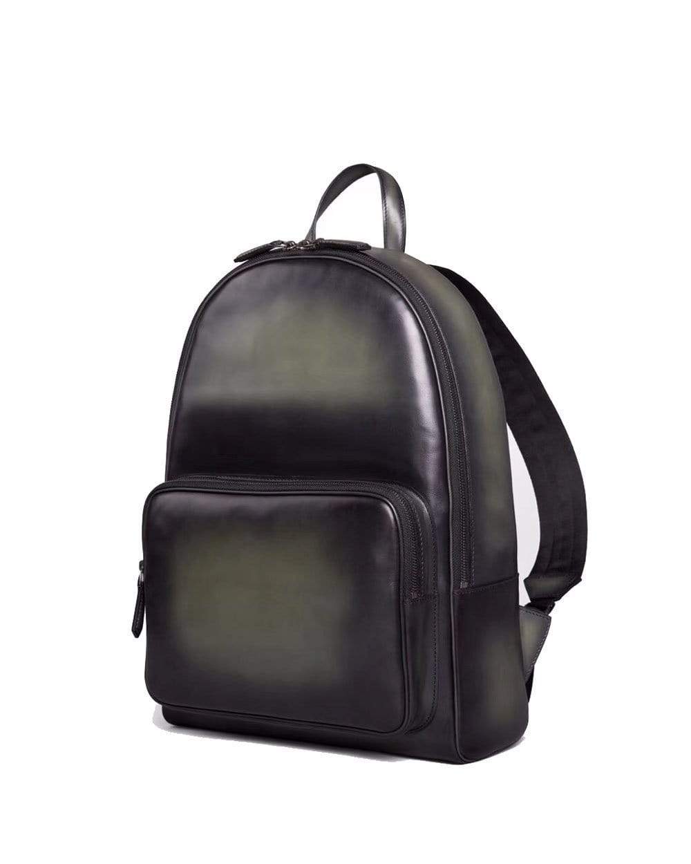 Large Vintage Leather Backpack