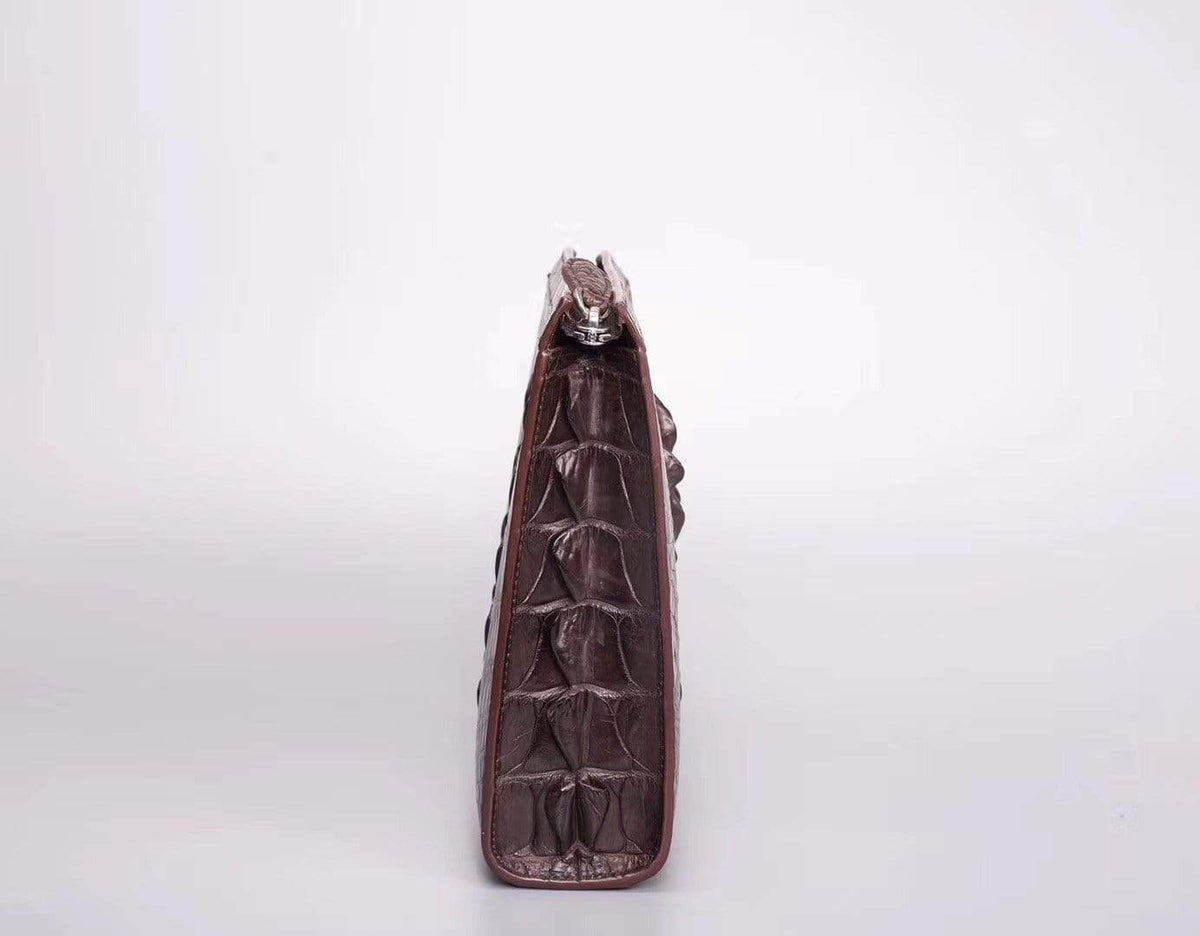 Men's Genuine Crocodile Cluthes Bags Wallets