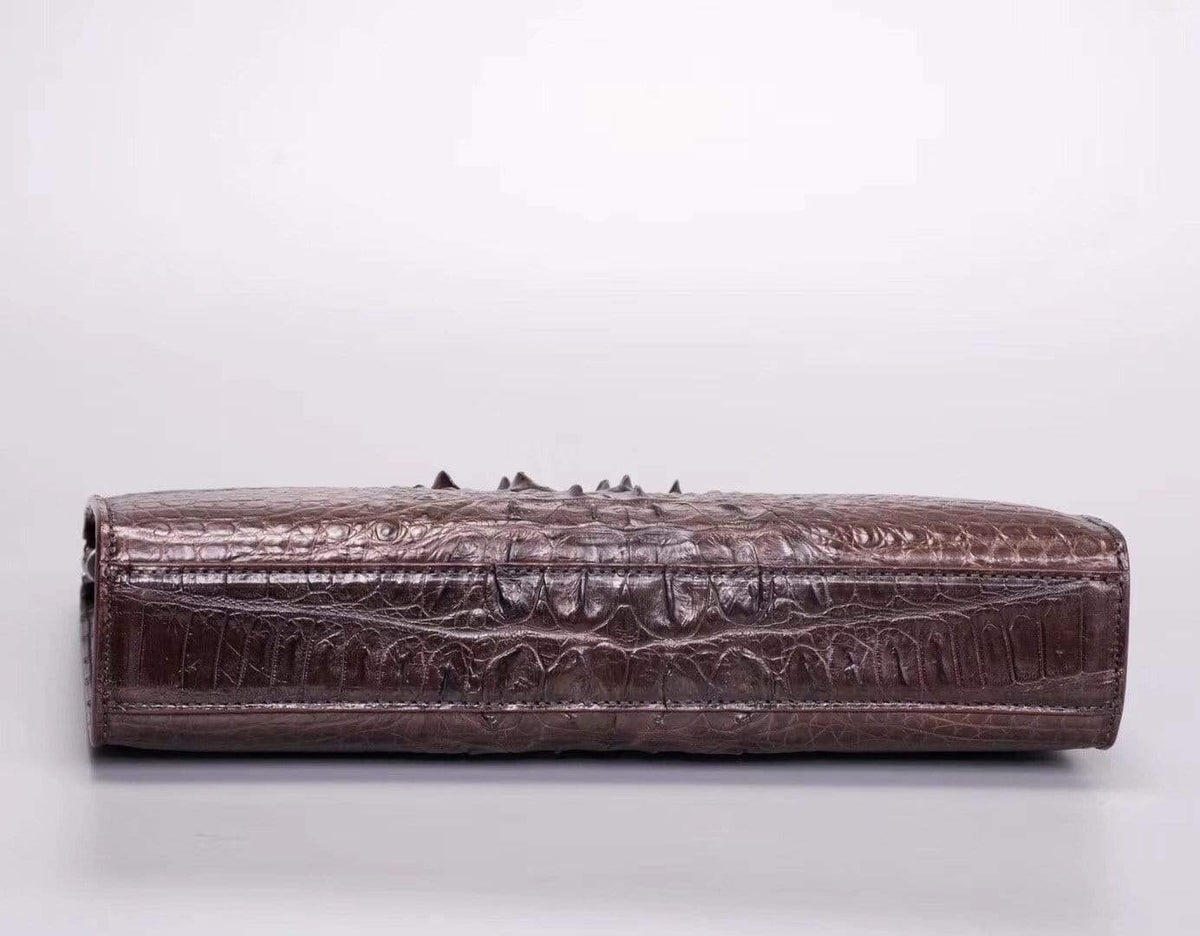 Men's Genuine Crocodile Cluthes Bags Wallets