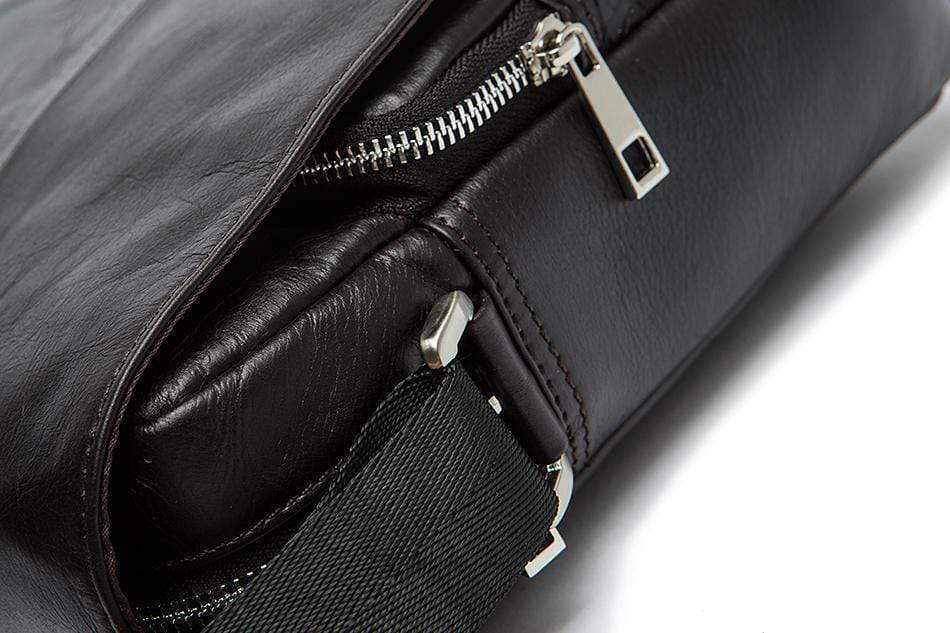 Rossie Viren Vintage Leather Mini Messenger Bag