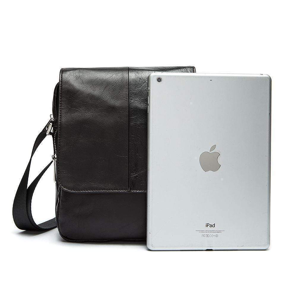 Rossie Viren Vintage Leather Mini Messenger Bag