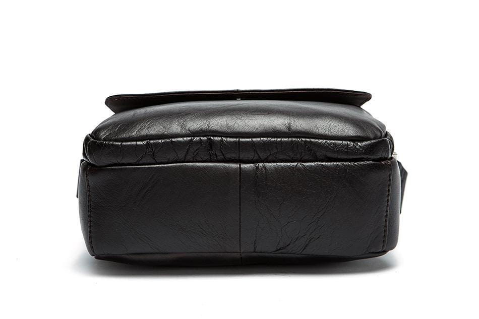 Rossie Viren Vintage Leather Mini Messenger Bag