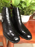 Preorder  Exotic Genuine Crocodile Belly Leather Troy  Boot