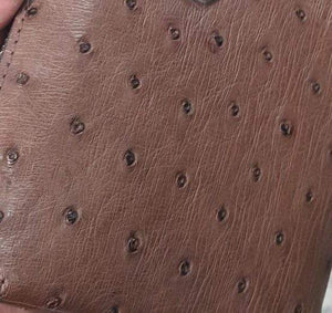 Preorder Genuine Ostrich & Crocodile Belly Leather Slipper